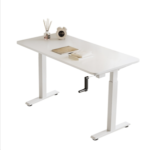 Manivela manual de altura ajustable, mesa de ordenador de pie, Control manual, manivela, soporte para sentarse, marco de escritorio de oficina - Product Image 6