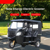 Moto à trois roues à énergie nouvelle transfrontalière, ouverte pour 4 passagers, puissance 251-350W, autonomie 90km, idéale pour le tourisme dans les sites touristiques de Chongqing