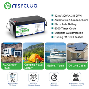 แบตเตอรี่ลิเธียมไอออน Lifepo4 สำหรับจัดเก็บพลังงาน  12V 24V 100AH 150AH 200AH 300AH ชุดแบตเตอรี่ลิเธียม - Product Image 5