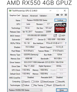 การ์ดจอ RX550 4GB Gddr5 <span class=keywords><strong>Ddr2</strong></span> 470 RX 5700 XT 8GB - Product Image 5