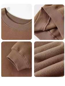 Sudaderas de Alta Calidad para Hombre, Venta al por Mayor, Felpa Francesa de 420G, Logotipo Personalizado OEM, Cuello Redondo para Pullovers - Product Image 3