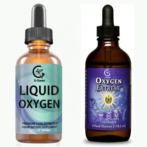 OEM Health Liquid Oxygen Drops Natural Proprietary Blend of Oxygen-Rich Compounds Helps Oxygenate Blood Supports Athletic