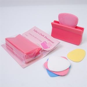 Taille-crayon <span class=keywords><strong>pour</strong></span> tailleur, crée une pointe fine sur la <span class=keywords><strong>craie</strong></span> <span class=keywords><strong>pour</strong></span> le quilting, la <span class=keywords><strong>couture</strong></span>, l'artisanat, outil de <span class=keywords><strong>couture</strong></span>, couleur rose. - Product Image 1