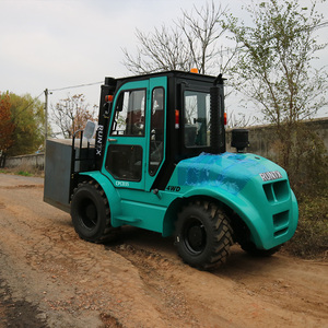Runtx מפעל רב תכליתי חוות בוץ 3 טון 3.5t <span class=keywords><strong>4t</strong></span> 4wd 4 כונן מחוץ לכביש כל שטח קשה דיזל מלגזה - Product Image 5