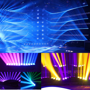 Faro mobile a LED per esterni DMX Snake 12 x 60W RGBW Pixel Zoom Wash con <span class=keywords><strong>effetto</strong></span> onda d'acqua IP65 per DJ, bar e discoteche - Product Image 3