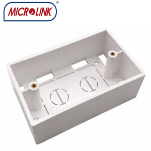 Plaque d'interrupteur <span class=keywords><strong>de</strong></span> type US 120 Montage sur plaque frontale <span class=keywords><strong>RJ45</strong></span> Boîte arrière Plaque frontale inférieure Boîte <span class=keywords><strong>de</strong></span> base - Product Image 4