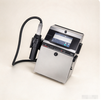 UX2 Industriële CIJ Inkjetprinter Inkt 600 dpi Batchcode Vervaldatum Barcode Etiketmarkering 110 V