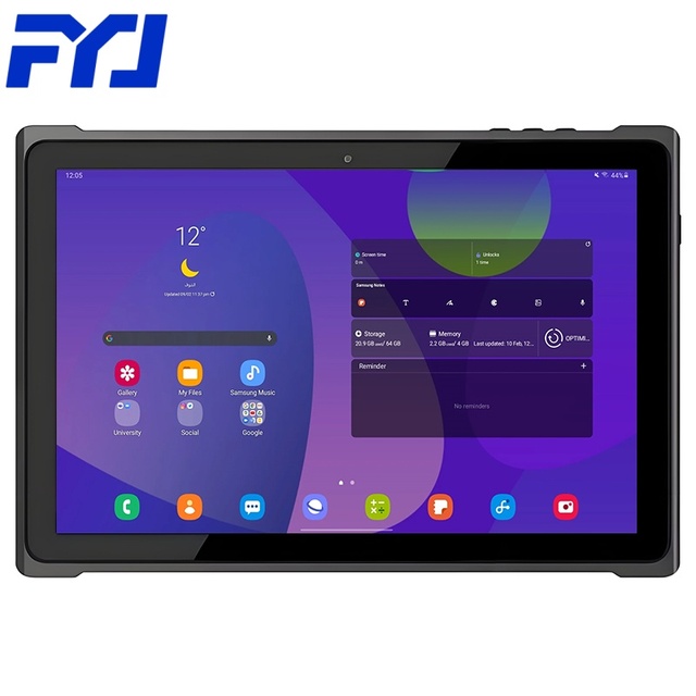 FYJ-F9840 Outdoor Android Tablet IP65 9500mAh Big Battery 8+128GB Capacitive Touch Screen Android 14 Portable Tablet PC