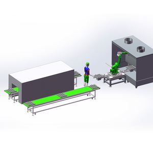 SZGH-P1500-B-6 Brazo Robótico Posicionador de 6 Ejes y 3 Ejes para Pintura por Pulverización con Componentes de Motor y Caja de Engranajes PLC para Clientes de la India - Product Image 2