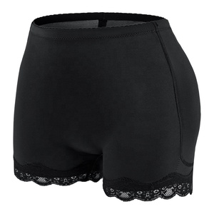 Nuovi Pantaloni Modellanti da Donna con Controllo Pancia, Sollevamento Fianchi e Risvolto, con Finiture <span class=keywords><strong>in</strong></span> Pizzo, Imbottiture sui Fianchi e Modellamento <span class=keywords><strong>Vita</strong></span>/Pancia - Product Image 5