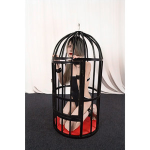 BDSM schiavo allenamento oggetti di scena sospensione sospensione gabbia sensuale gabbia per uccelli flirtare rotante Bondage umanoide gabbia sesso altri prodotti sm - Product Image 1