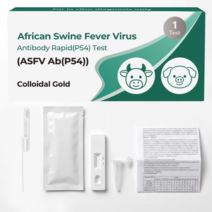 Test rapide d'anticorps ASFV P54 pour la détection des survivants de la fièvre porcine africaine (FPA) – Bandelette de biosécurité OEM ODM - Product Image 5
