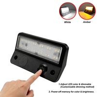 Tira de Luces LED para Toldo de Autocaravana, Regulable, Doble Color, 8W, IP67, Exterior, para Autocaravana