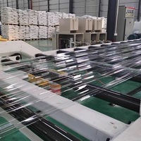 Lámina de Techo Corrugada de Policarbonato con Recubrimiento UV, Panel de Techo Transparente de Alto Impacto para Edificios Comerciales e Industriales