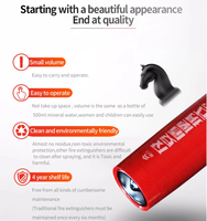 Système d'extinction d'incendie par aérosol Extincteur d'incendie portable pour voiture Extincteur d'incendie manuel