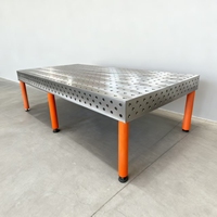 Station de soudage universelle 3D avec construction en acier Q355, sans électricité, pour les projets de soudage et de fabrication métallique