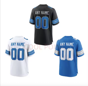 2025批发最优质透气美式橄榄球球衣 #97 #14 #26 #32 #5缝制刺绣加缝制球衣 - Product Image 4