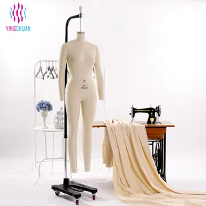 Customized male mannequin head stand with shoulders