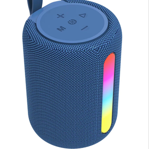 <b>Mini</b> Portable BT Wireless Subwoofer <b>Speaker</b> Fashionable RGB LED Waterproof for Outdoor Party Home Theatre Mobile Phone Computer - Product Image 1