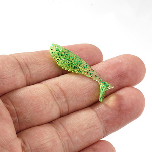 Esca da Pesca Fairy Fish MSF293 3.6mm 0.8g in Plastica TPE Ecologica, Galleggiante, Colorata e Realistica, Esca Morbida per Bass, Fiume e Lago - Product Image 6