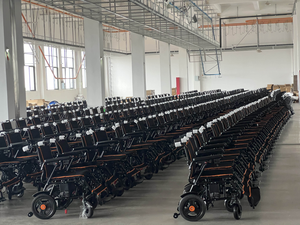 Scooter électrique sécurisé, batterie au plomb-acide 24V, <span class=keywords><strong>guidon</strong></span> réglable, frein électrique pour personnes âgées - Product Image 5