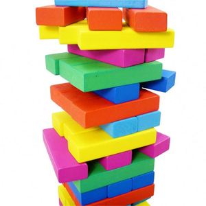 Bloques de Madera Arcoíris Montessori, Juguete Educativo, Ecológico, Certificado por ASTM, Unisex, para Mayores de 8 Años - Product Image 5