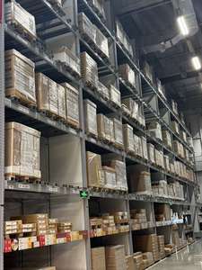 2021 góndola metálica moderna de doble cara estantes sólidos recubiertos de polvo epoxi independientes de alta resistencia estante de supermercado - Product Image 5