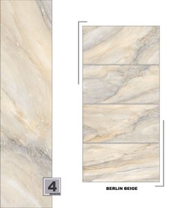 Mejor precio y calidad, baldosas de porcelana de 600x1200 mm, elegantes baldosas con aspecto de mármol brillante para decoración de interiores - Product Image 4