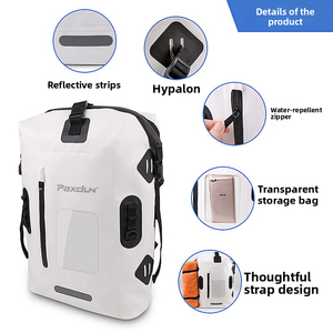 <span class=keywords><strong>Sac</strong></span> <span class=keywords><strong>à</strong></span> <span class=keywords><strong>dos</strong></span> étanche en PVC 500D de <span class=keywords><strong>30L</strong></span>, le plus vendu, pour la natation, l'océan et l'extérieur, avec fermeture roll-top minimaliste - Product Image 4