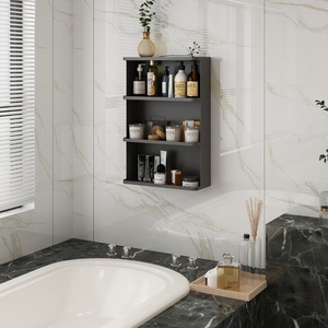 Estante de almacenamiento multicapa montado en la pared de estilo italiano KINNO, <span class=keywords><strong>muebles</strong></span> de <span class=keywords><strong>baño</strong></span> <span class=keywords><strong>para</strong></span> dormitorio, cocina y estante cosmético - Product Image 5