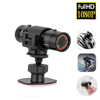 Pabrik F9 helm sepeda motor sepeda Mini, kamera aksi olahraga luar ruangan Full HD 1080P tahan air