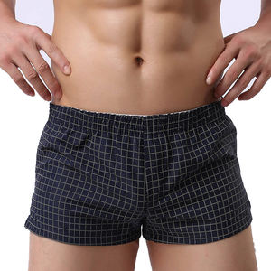 Ropa Interior Masculina Transpirable de Alta Calidad, Cómodos Calzoncillos <span class=keywords><strong>Boxer</strong></span> Sin Costuras de Cintura Media y Alta Elasticidad - Product Image 5