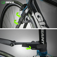 Ensemble de garde-boue avant et arrière pour vélo de route, vélo de course, vélo fixie, vélo de tourisme, RBRL 700C