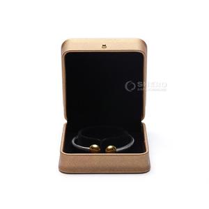 Premium Matte Pu Rounded Corner Jewelry Packaging <b>Box</b> with Custom Logo For High End Jewelry Shop Bulk Purchase - Product Image 5