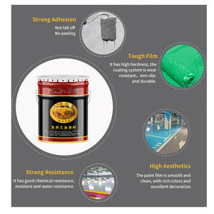 SUBANG 에폭시 아크릴 콘크리트 및 차고 바닥 페인트, 내부/외부, 새틴, 슬레이트 그레이, 셀프 레벨링 - Product Image 4