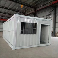 Maison conteneur modulaire préfabriquée pliable et démontable de 10, 20 ou 40 pieds, écologique, appartement moderne pour parc