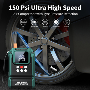 Démarreur de batterie portable Purehood S400 avec écran LCD pour compresseur d'air 150 PSI et <span class=keywords><strong>chargeur</strong></span> de téléphone sans fil - Product Image 2