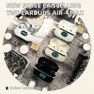 Nouveautés Air-4max, chipset JL, écran LED, ANC, écouteurs TWS à clip d'oreille, charge Type-C, faible latence, étanchéité IPX-6 pour - Product Image 2