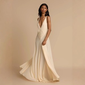 <span class=keywords><strong>Abito</strong></span> <span class=keywords><strong>Midi</strong></span> Estivo da Donna Elegante Minimalista con Inserti in <span class=keywords><strong>Pizzo</strong></span> e Dettagli Traforati - Product Image 1