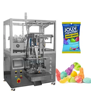 Automatic Small Vertical Hard Candy Soft Candy Bag Packing Sealing Machine Tray Candy Granular Counting Packing Machine