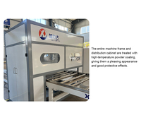 Système d'application de colle automatique pour sols CRRC avec pulvérisation intégrée et purification manuelle des panneaux