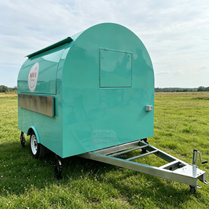 Ice Cream Cart Mobile Ice Cream Cart Ice Cream Truck Food Trailer Commercial Food Truck Trailer Food Shop - Product Image 2