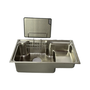 Évier de cuisine en acier inoxydable 304 durable-Installation sous plan de conception contemporaine faite à la main Bol unique avec une épaisseur de 0.75mm - Product Image 1