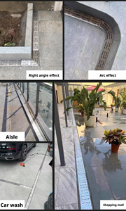 Canales de drenaje en forma de U de acero inoxidable 304 de alta calidad, disponibles en diseños personalizados - Product Image 6