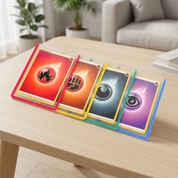 Porte-cartes de visite rigide en PVC coloré YAGELI, protection personnalisée en plastique dur, fabricant OEM ODM en gros