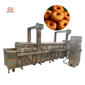 Gelgoog 500 Kg/u 800 Kg/u Farsan Gulab Jamun Lokale Garri Murukku Vada Frituur Machine Augurk Gebakken Roti Machine