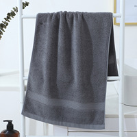 Ensemble de Serviettes de Bain en 100% Pur Coton, Brodé avec Logo Personnalisé - Grande Taille, Luxe, Douceur et Haute Absorption pour Hôtel, Piscine et Salle de Sport