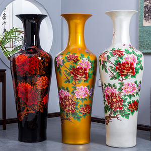 Grand <span class=keywords><strong>Vase</strong></span> en porcelaine de chine grand <span class=keywords><strong>Vase</strong></span> en porcelaine de sol décoration de maison grand <span class=keywords><strong>Vase</strong></span> en porcelaine d'art - Product Image 1