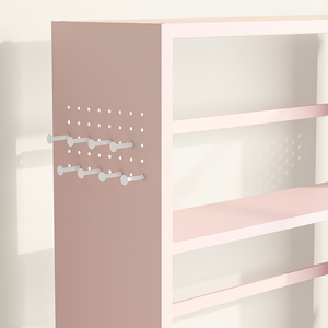 Librería de acero simple moderna, combinación de muebles para habitación, estantería - Product Image 4