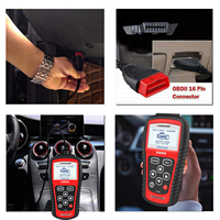 Lecteur de codes de diagnostic automobile KONNWEI OBD 2, outil de diagnostic automobile OBD2, lecteur de codes de panne du moteur, outils OBD pour voitures